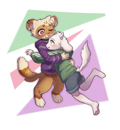 Парный арт с Тизисом №1